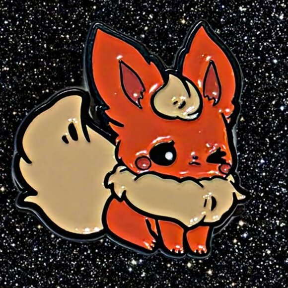 Pokémon Eevee Evolutions Chibi Enamel Pin Set – 9 Piece Collector’s Lot - Picture 9 of 11